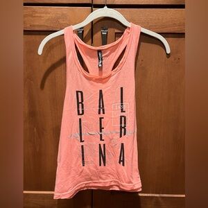 Sugar and Bruno Coral Ballet Tank Top